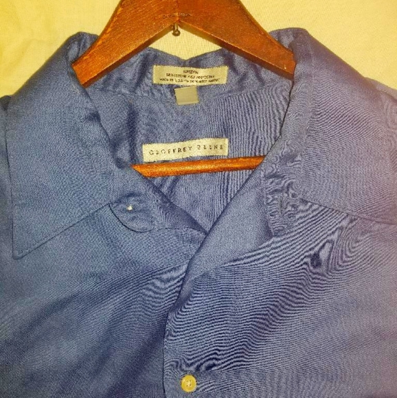 MEN'S GEOFFREY BEENE WRINKLE FREE BUTTON S… - Picture 3 of 3